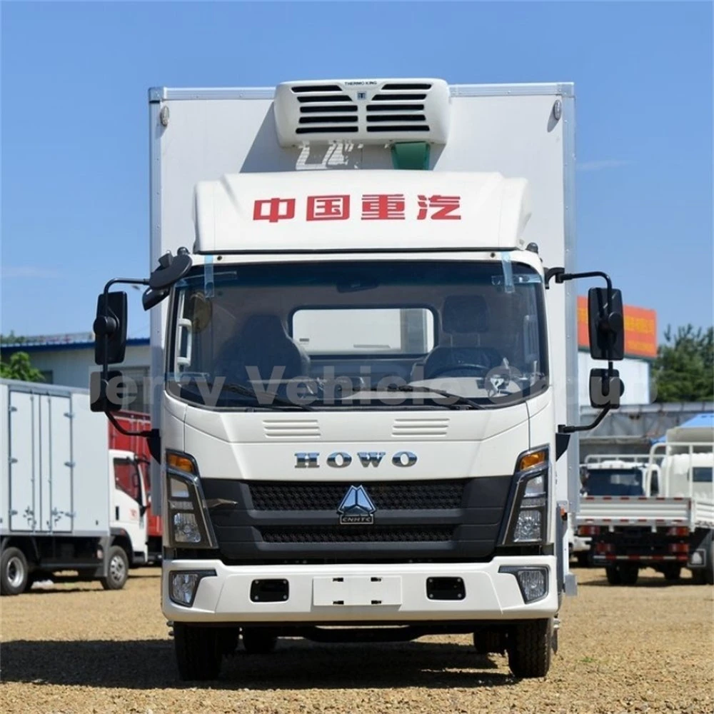 1/1.5/2t Ton I Suzu Small Reefer Freezer Cold Body/Box/Room/Van Trucks Refrigeration Standby Electric Unit Refirgerator Refrigerated Truck for Sale