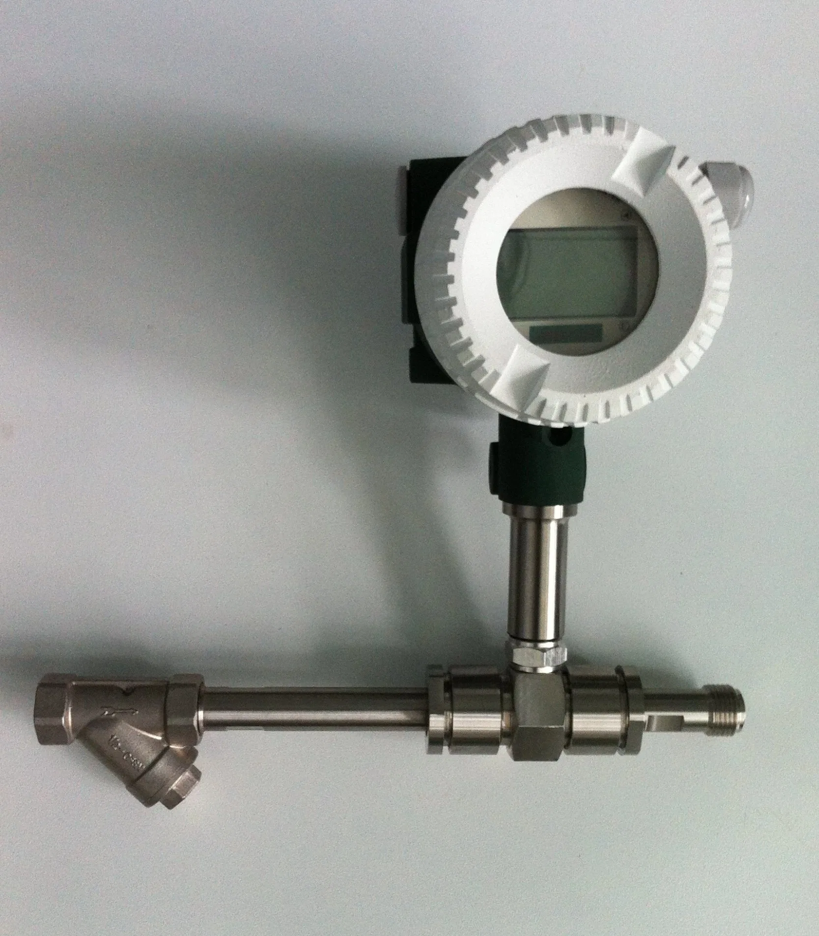 4-20mA Clamp Connected to Liquid Turbine Flow Meter