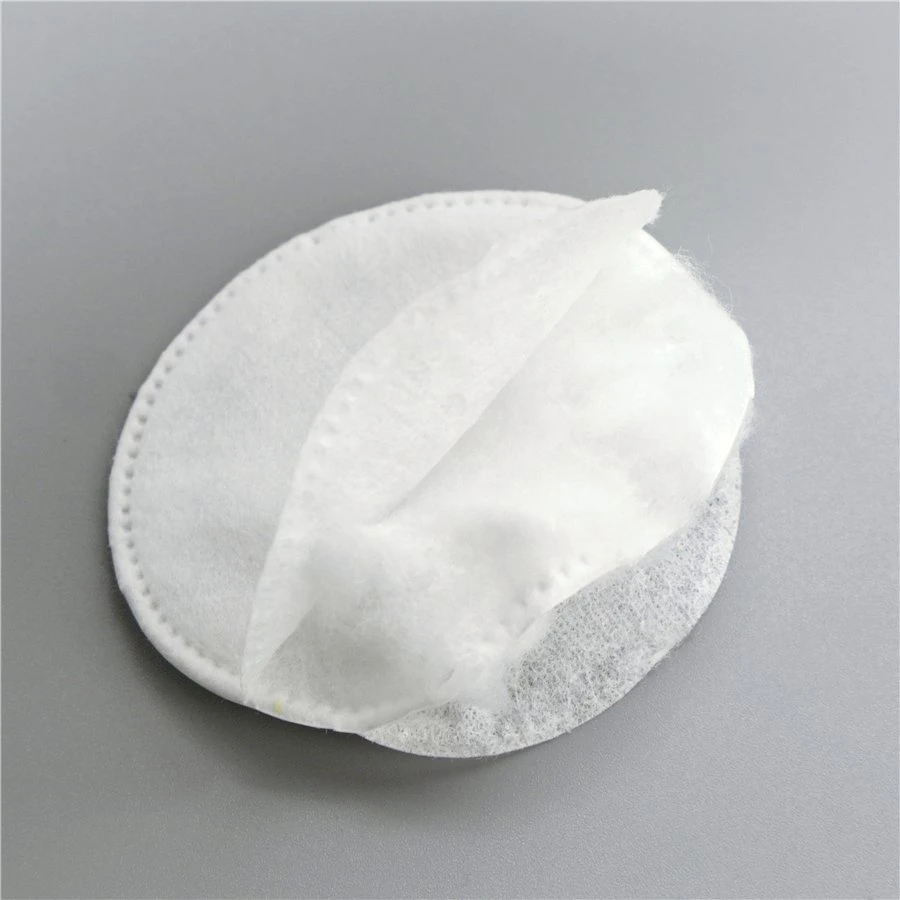 100% Cotton Round Shape Disposable Cosmetic Pads