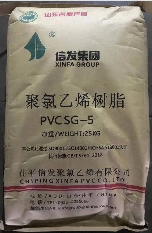 PVC Resin Industry Grade for Pipes Xinfa Factory Price Direct Supply