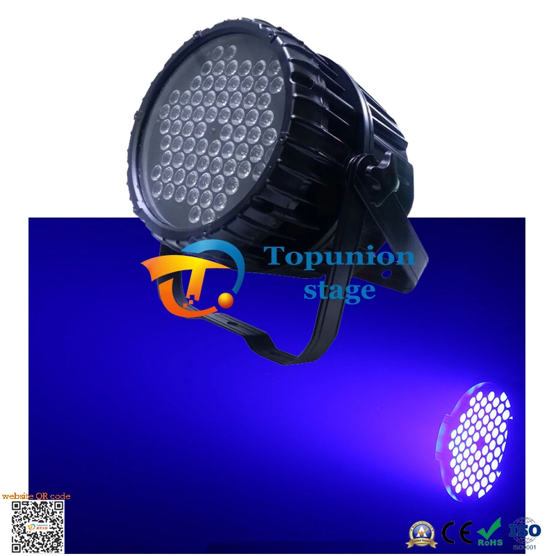 Aluminum Waterproof LED Stage Light 72PCS PAR Can Wash Light