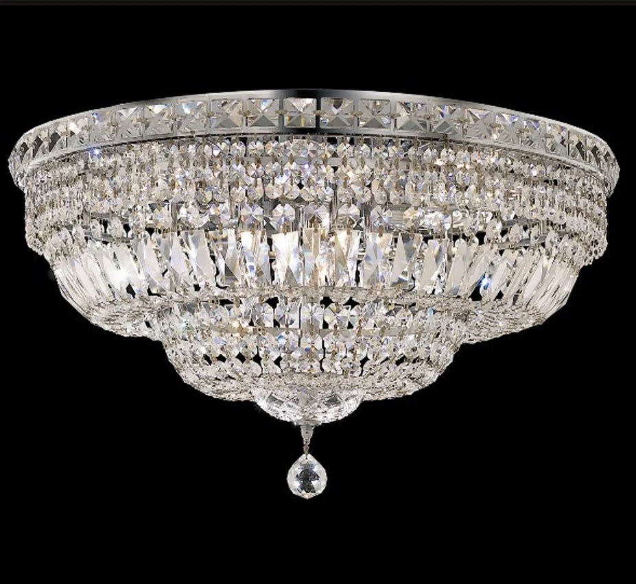 LED Dimmable Indoor Bedroom Balcony Porch Luxury Round Shape Empire Ceiling Lamp Lighting