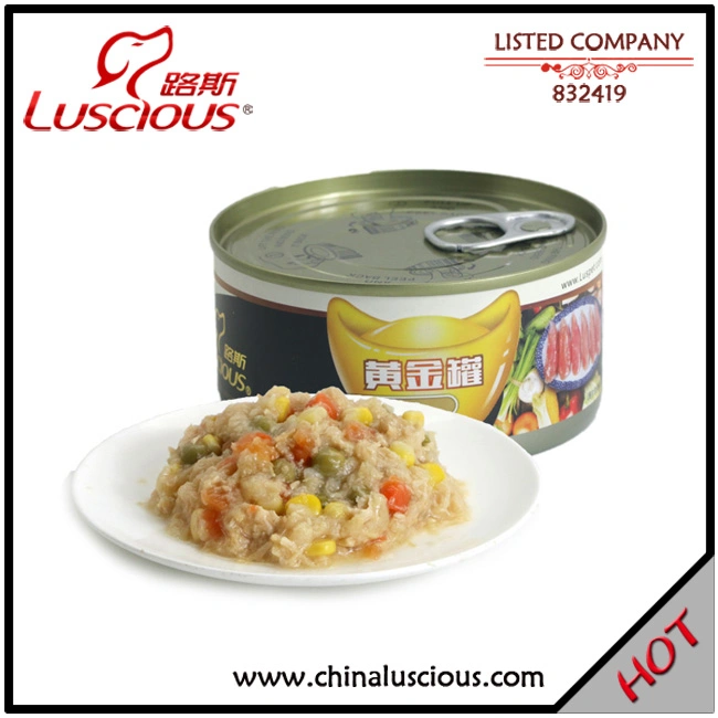 Chicken Vegetable Puppy Dog Canned Food Manufacture