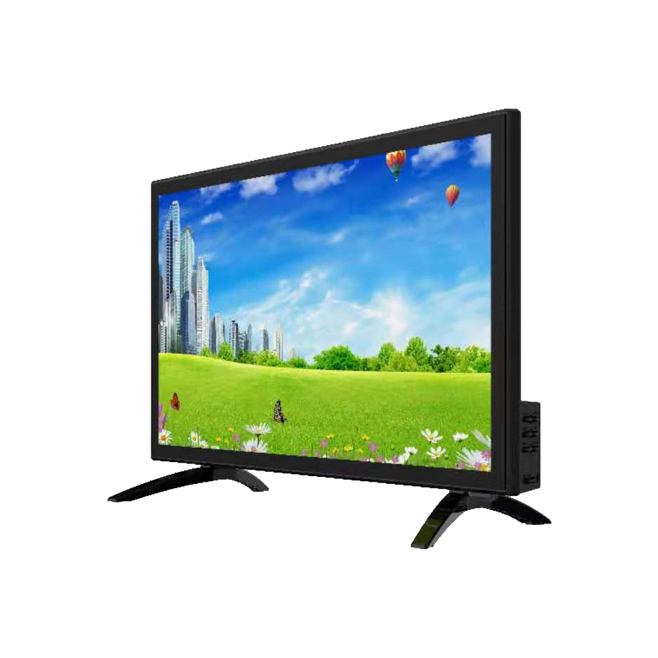 Pcv High-Quality Small Size 15" 17" 19" 24" LCD LED TV Solar TV AC/ DC Charge Suitable for Home Hotel Commercial