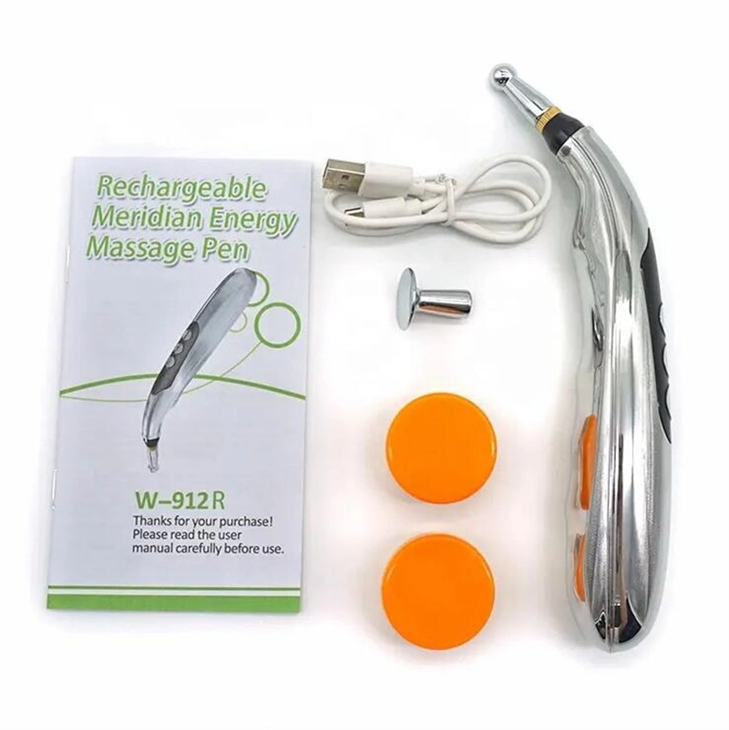 USB-Meridian-Massagegerät für elektrische Pulse Automatische Akupunktur Pen Physiotherapie