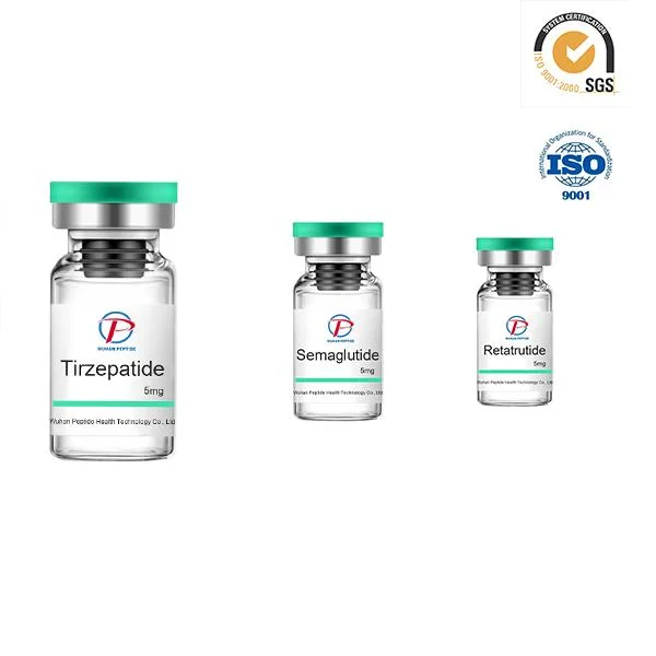 Hochwertige Reinheit Peptide Semaglutid / Tirzepatide GLP-1 / Retatrutid 2023788-19-2 / Injection Peptid Für Weight Loss Roh Powder