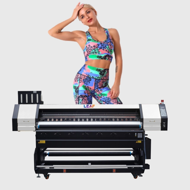 VENTE directe DE LEAF Factory 4 têtes i3200 format large Sublimation Imprimante