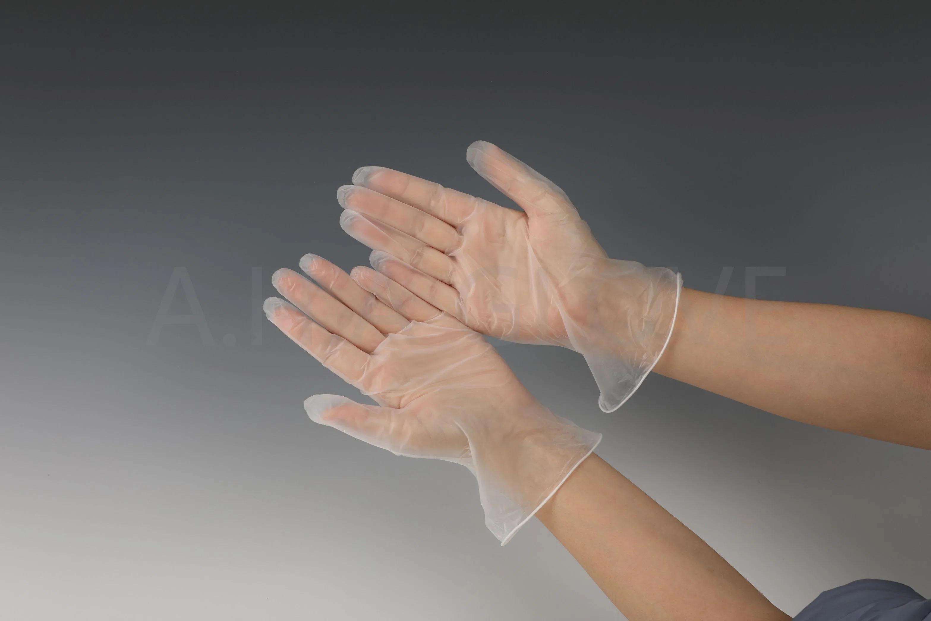 Disposable Vinyl PVC Plastic PE Nitrile Gloves for Medical Examination Health Care