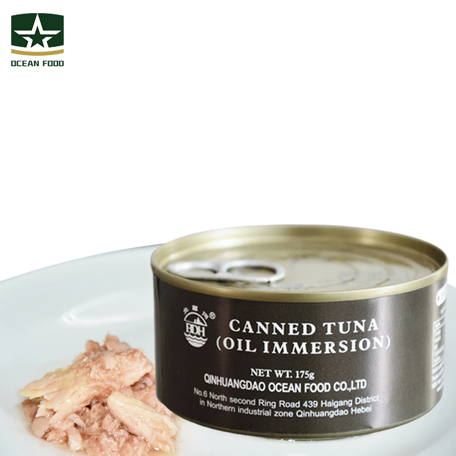 Wholesale/Supplier Health Outdoor Camping Food Oil Immersion Tin Canned Tuna