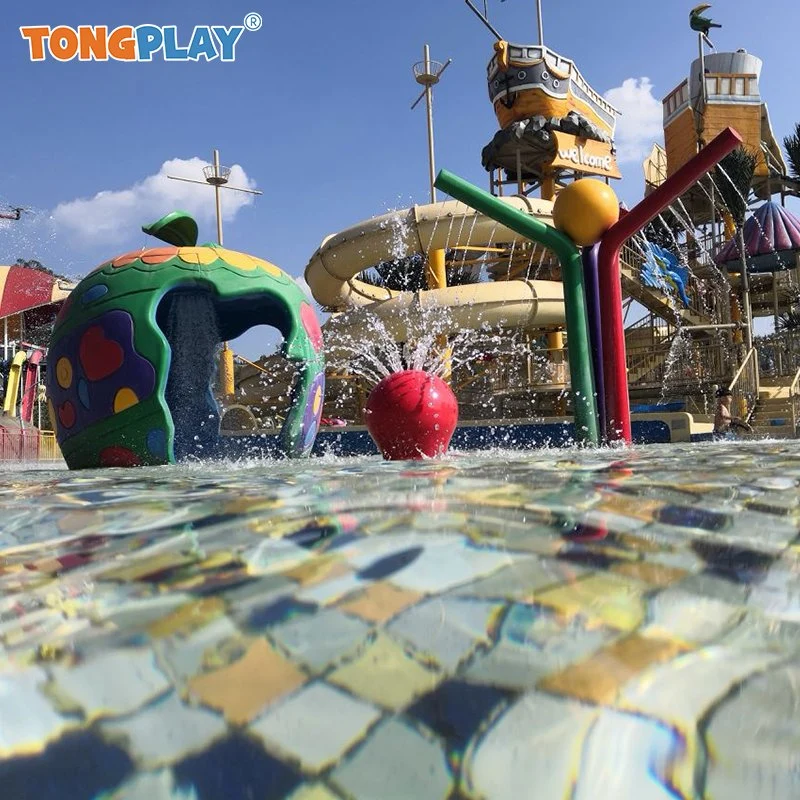 Parc aquatique Water Splash pour enfants terrain de jeu Apple House Splash Jouet en aérosol