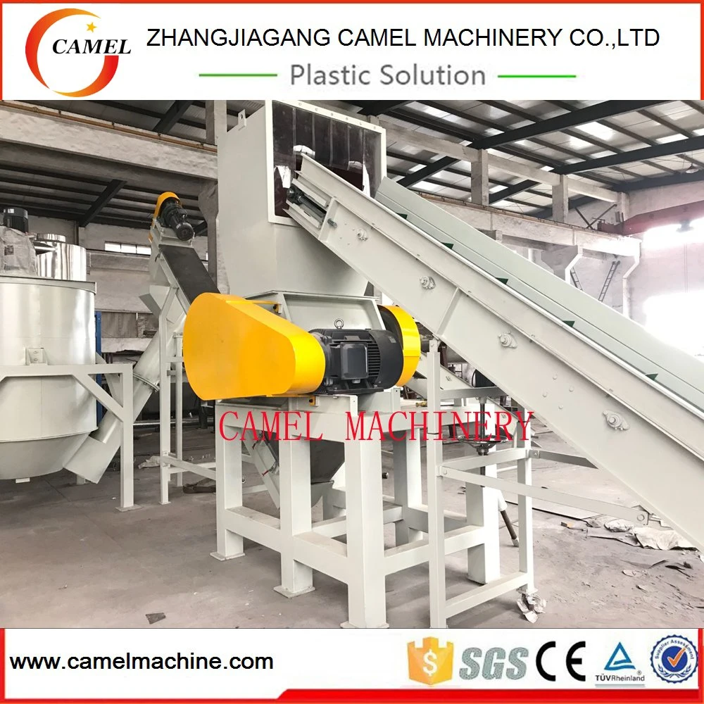 Waste Plastic PP Pet Bottle Washing Grinding Pelletizing Recycling Line