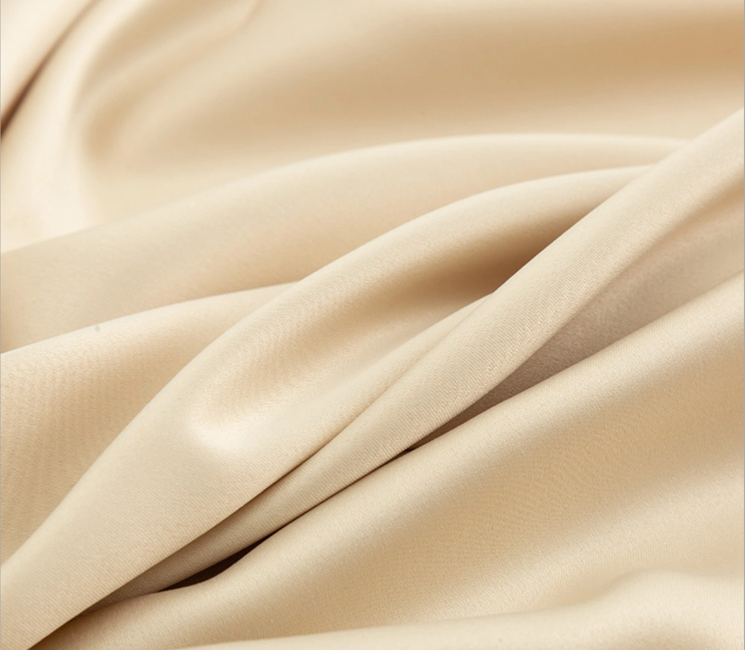 95% Polyester 5% Spandex Satin Imitation Acetate Fabric