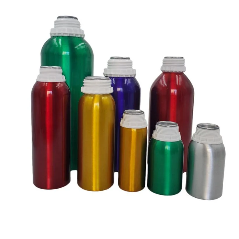 Heißer Verkauf Qualität 500ml Aroma Chemikalien Aluminium Flasche Aluminium Pestizid Flaschen