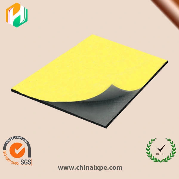 HVAC Duct Insulation XLPE Foam Materials with Adhesive Coated