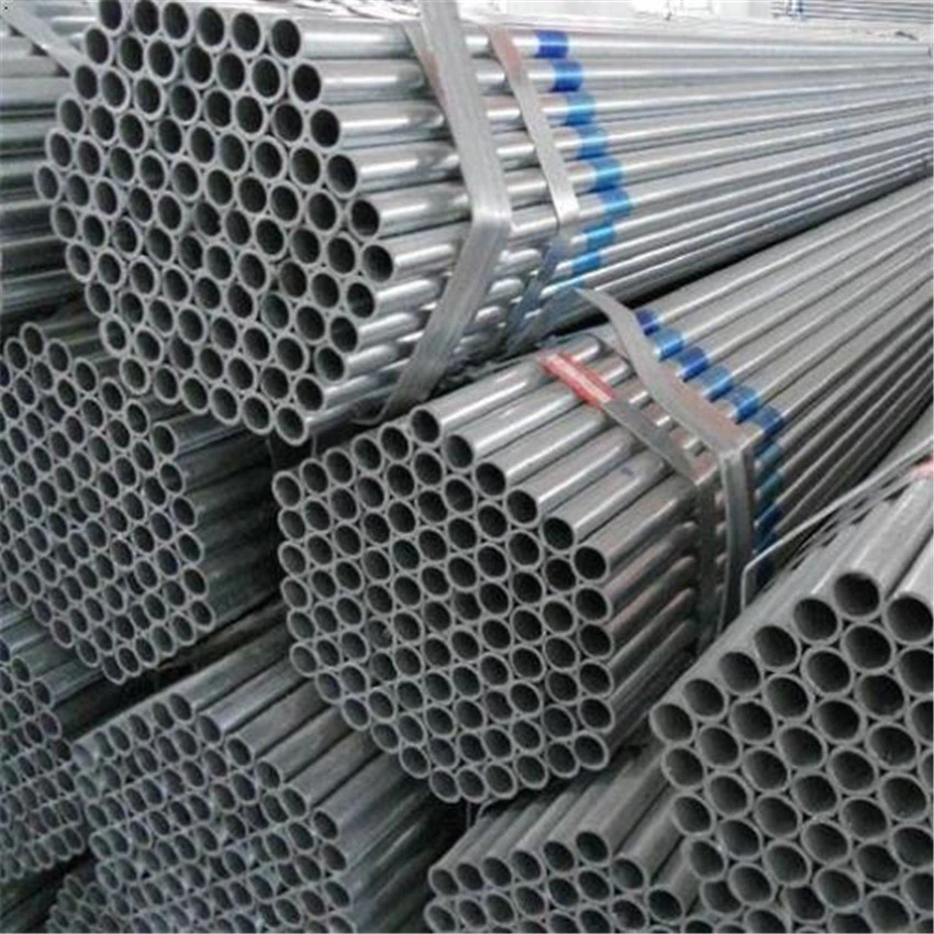 Alta calidad Pre-galvanizado en caliente sumergido Galvanizado tubería de acero Precio Tubo de acero galvanizado Precio para invernaderos