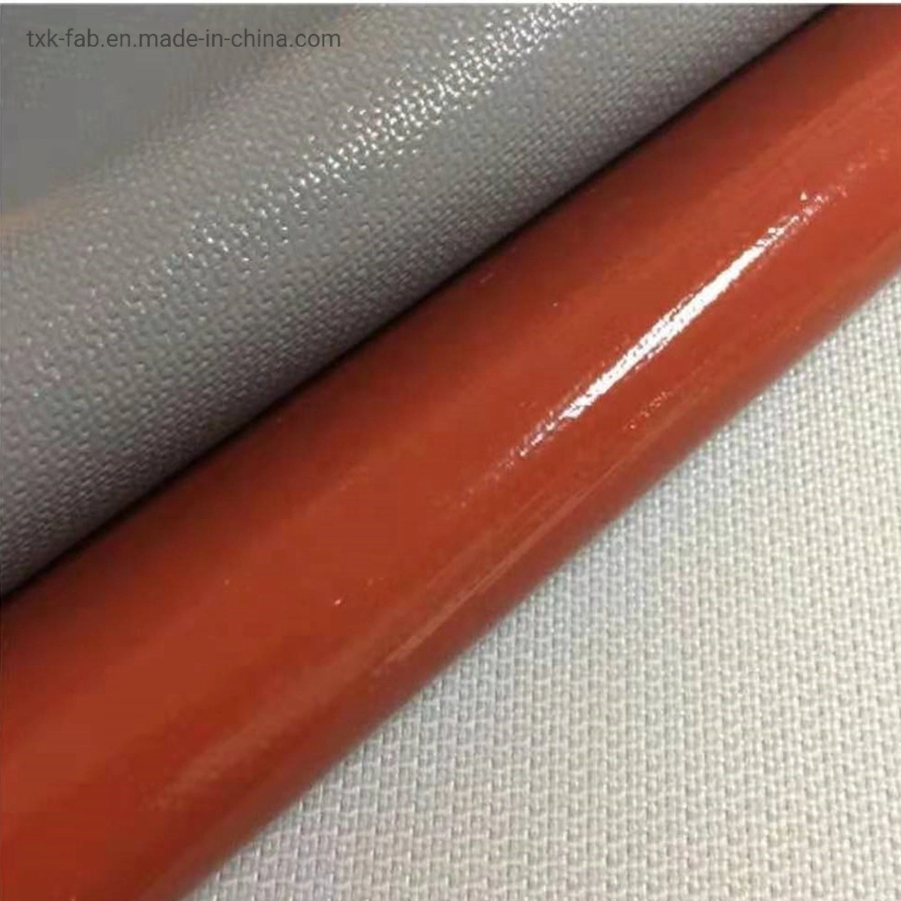 Heat Resistant Insulation Industrial Silicone Rubber Coated Fiberglass Fabric