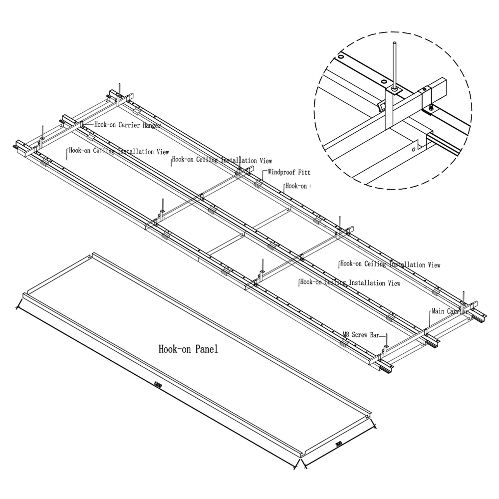 Customized Decorative Metal Ceiling Material Artistic Aluminum Perforated Ceiling