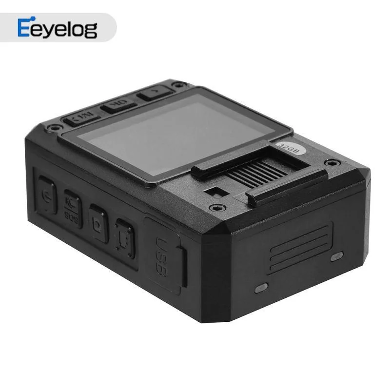 Eeyelog X6b WiFi GPS Wearable Camera with IP67 Waterproof and Motion Detection