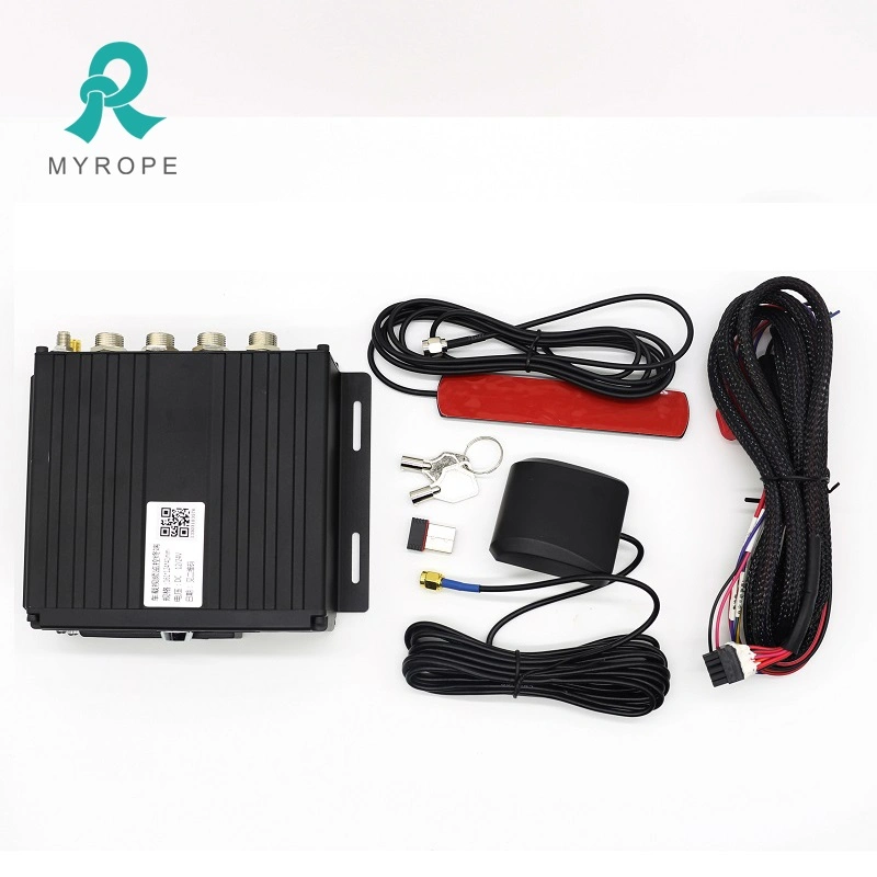 China Proveedor Mdvr Car Tracker GPS 3G 4G WiFi 720p de la carretilla de 4 canales DVR DVR Móvil Sistema de cámara