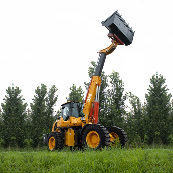 Telescopic Loader Agricultural Construction 4 Wd Telescopic Handler Machinery Yaweh Manufacturer Tele-Handler 3ton 11m Telescopic Loader for Sale