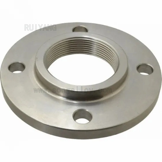 ANSI B16,5 Forjados Flanges de aço inoxidáveis e material de titânio