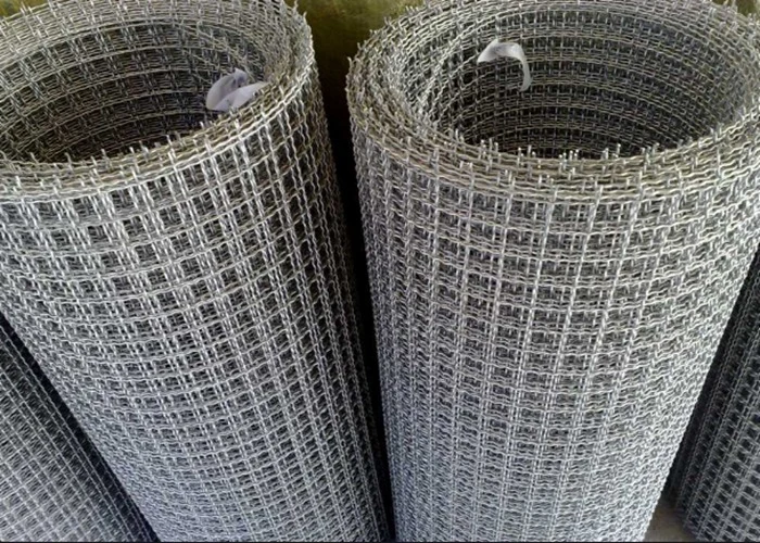 304 Stainless Steel Crimped Wire Mesh /Plain Woven Crimped Wire Mesh