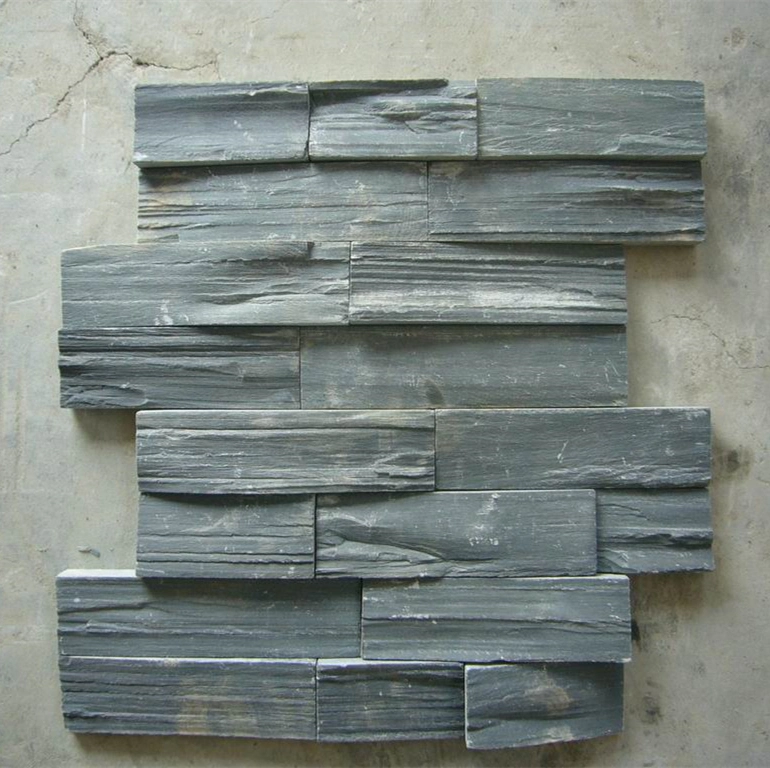 Rusty/Slate Nature Stacked Culture Stone Exterior Wall Cladding Panel/Tiles