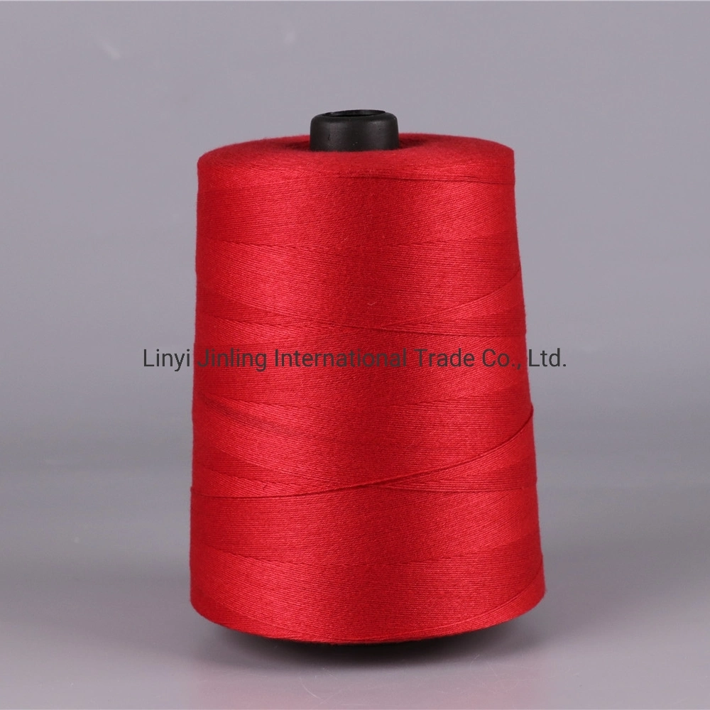 La couleur rouge sac d'emballage PP Sac tissé polyester Fils à coudre 12S/4 12S/5 SAC SAC Thread de fermeture