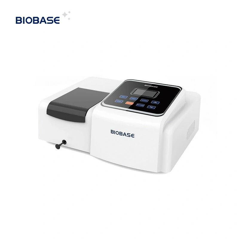 Lámpara de tungsteno Biobase7 pulgadas LCD Bk espectrofotómetro UV/Vis-UV1600g