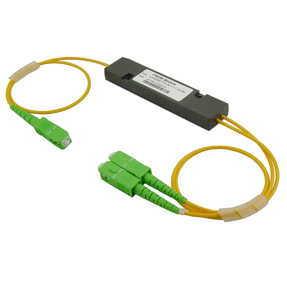 Divisor de filtro de fibra óptica FTTH Fwdm 1310/1490 1550nm/Alto aislamiento/Pon WDM