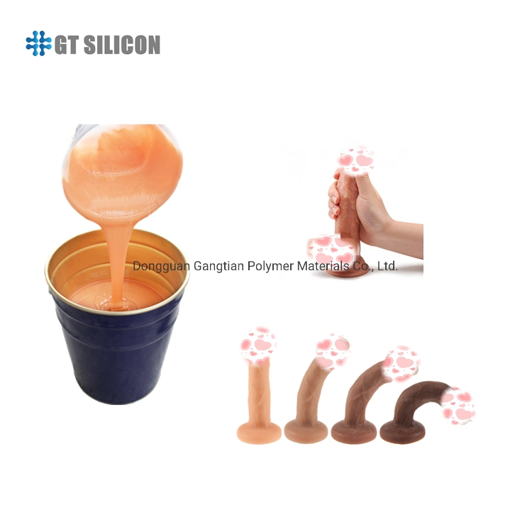 Platinum Silicone Soft Silicone Rubber for Dildo RTV-2 LSR Silicone Liquid Silicone Rubber to Make Mold for Artificial Penis