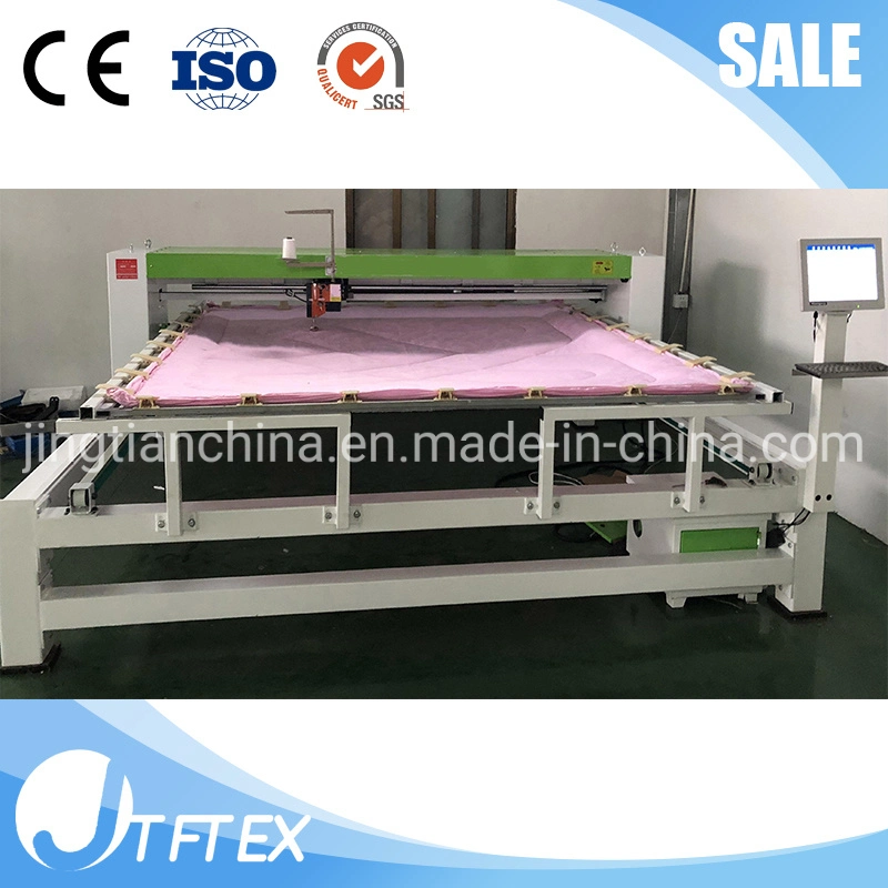 Fully Automatic Computerized Single Needle Mattress Embroidery Bedsheet Quilting Bed Sofa Cover Quilt Sewing Quilting Machine for Home Textile Quilting Machine