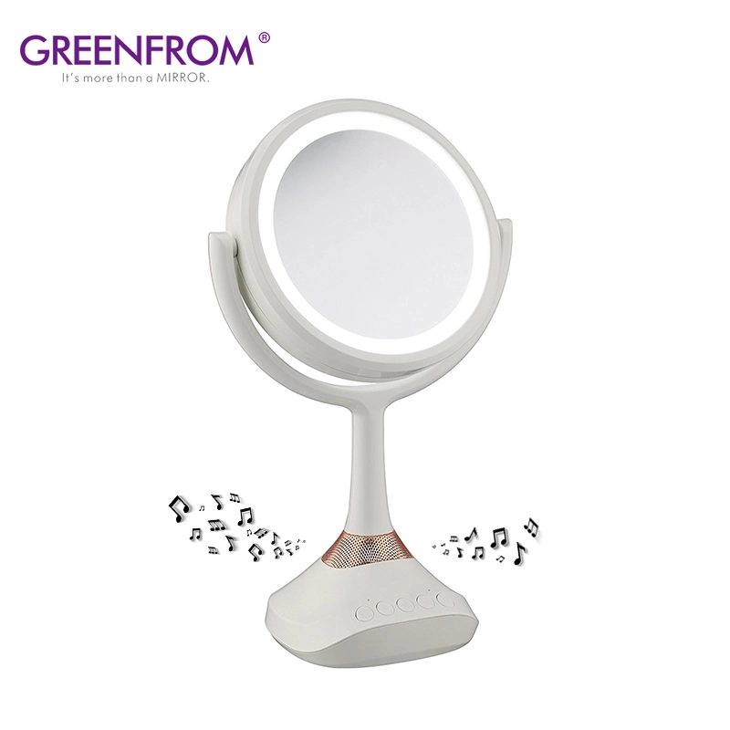 Smart LED Lighted Makeup Mirror with Blue Tooth Music Mirror