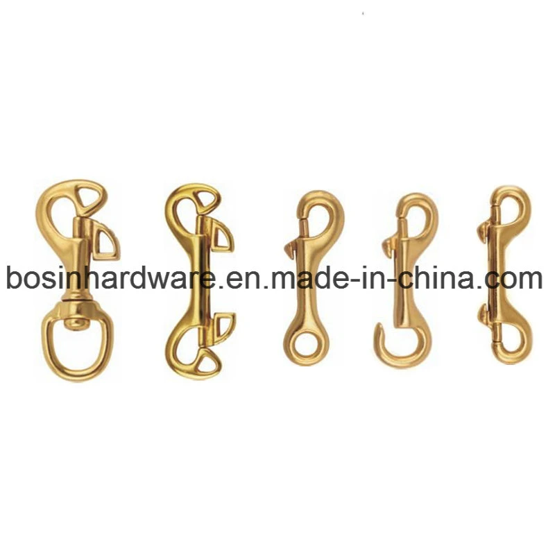 Solid Brass Spring Snap Hook