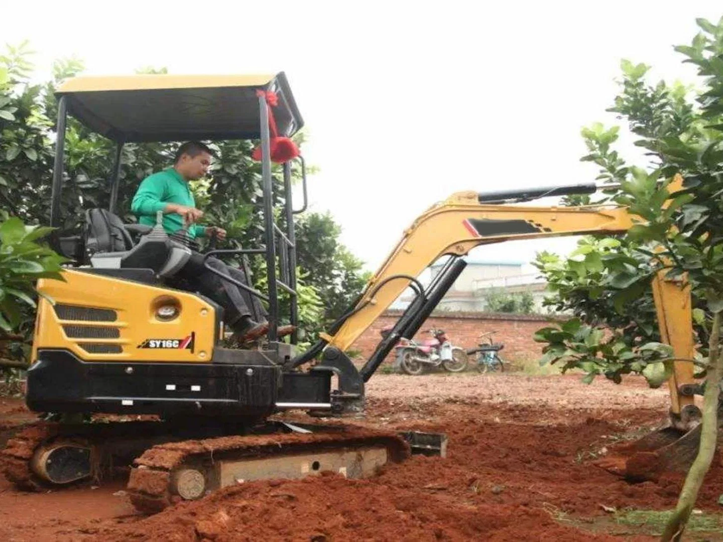 Excavadora grande Sy550h