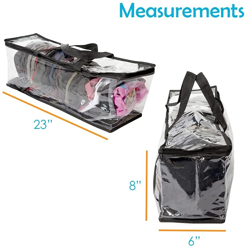 Durable Wholesale High Quality Cap Organizer Case Dust Proof Tote Transparent Hat Storage Bag