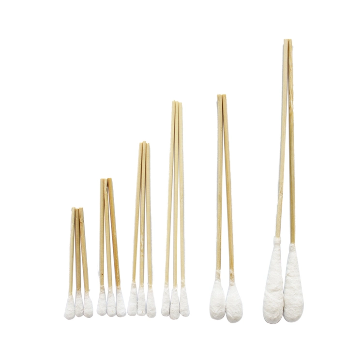 Canned Packing Bamboo Cotton Buds Double-Headed Cleaning Cotton Swabs