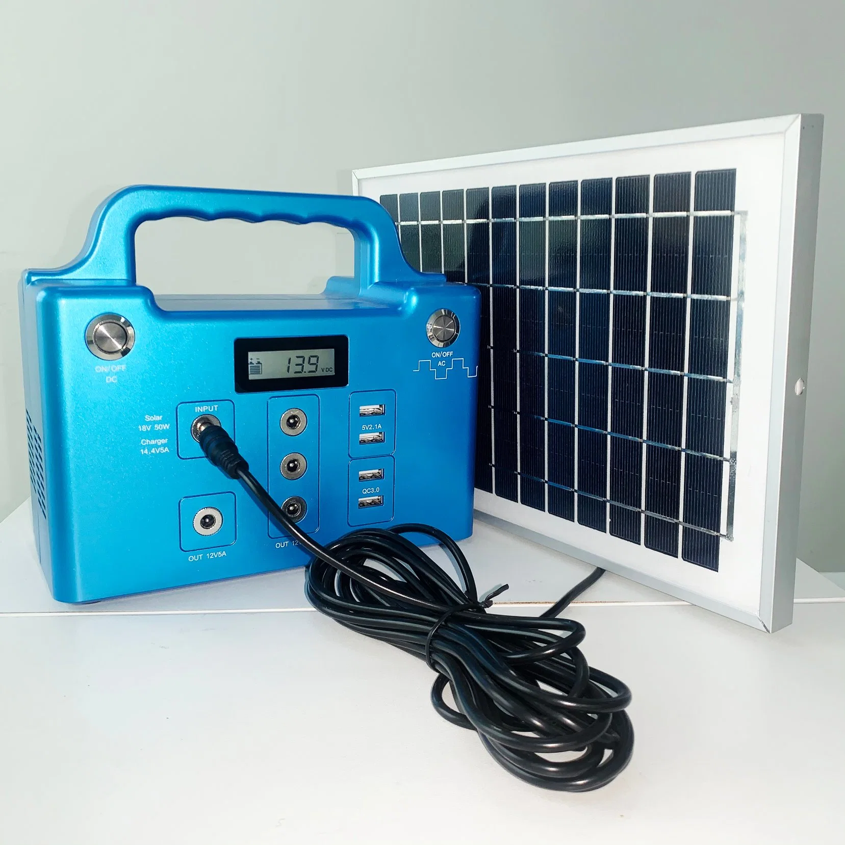 Portable Multiple Voltage Output Solar Power Generator Solar Panel Generator