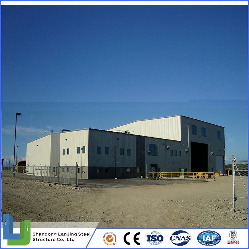 Industrial Lagge Span Metallic Building Construction Project for Steel Structure Building Supermarket