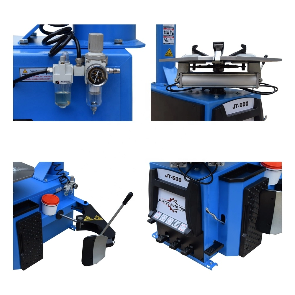Настраиваемые машине пневматической шины устройства смены инструмента и балансировки колес