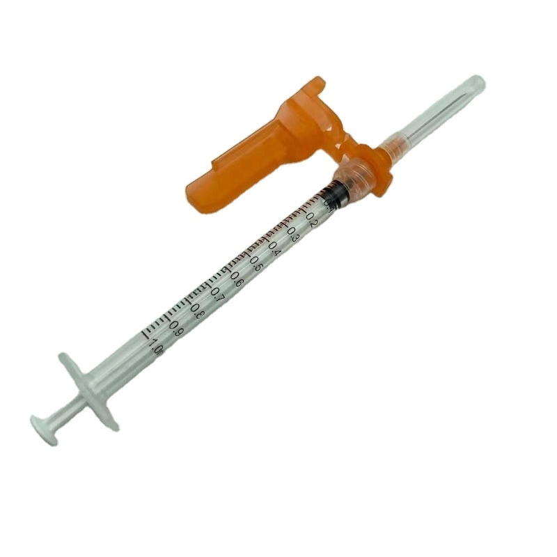 Various Colorful Medical Products Sharp Disposable Safety Syringe Clip