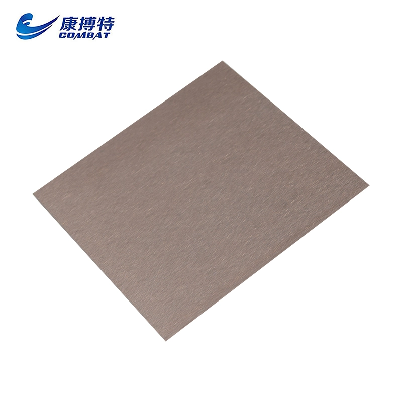 Chinese Manufacturer Tungsten Copper Alloy Plate, Cuw Plate with Custom Size