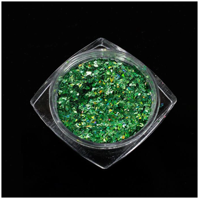 Cosmetics Aluminum Chroma Flakes Glitters Powder for Nail Art