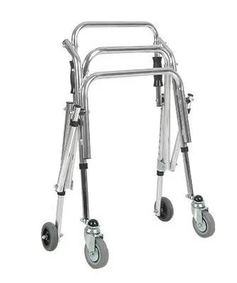 Folding Hospital Baby Walker Mini Walker Rollator Walker