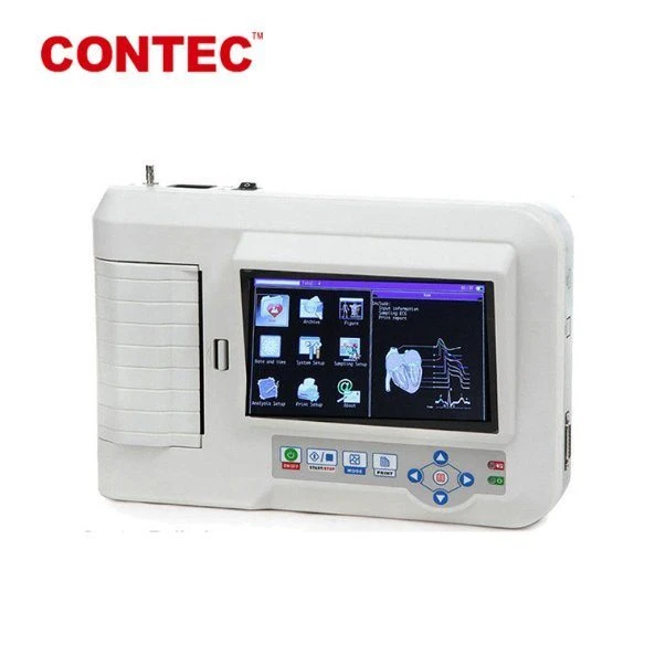 Digital 3/6 Channel ECG Machine Blood Pressure Monitor Medical Equipment