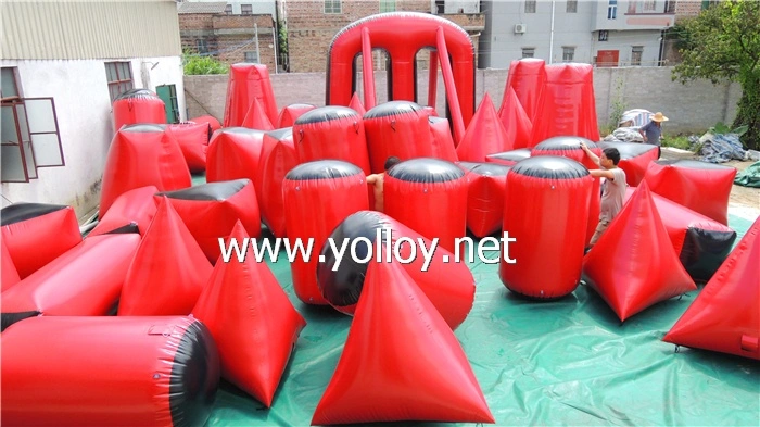 7-10 Man 44 PCS Best Inflatable Air Paintball Bunkers