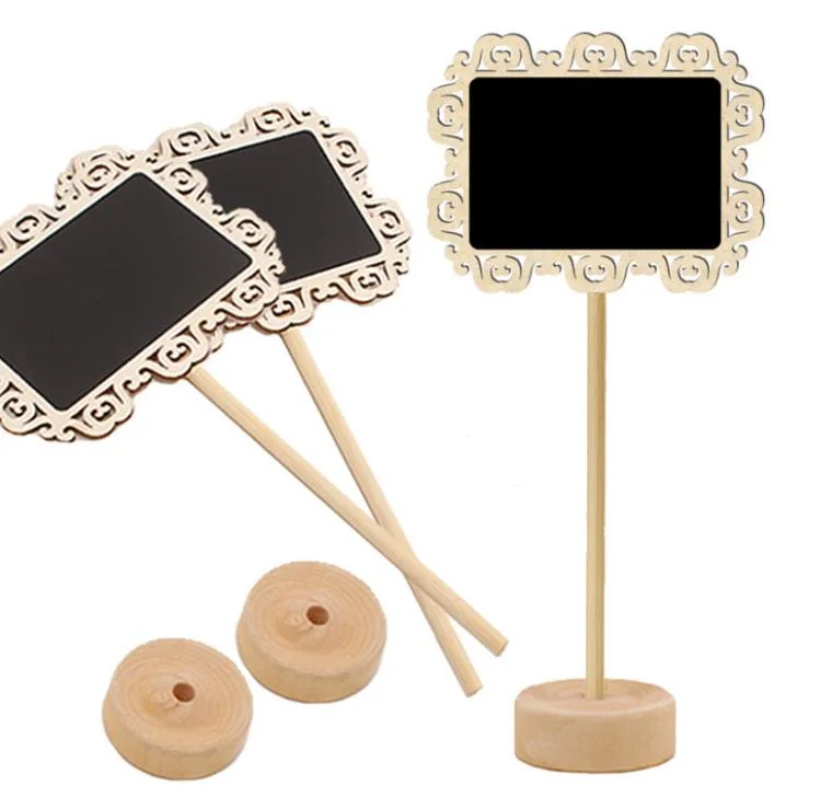 Wedding Party Cheaper Fashionable Mini Wood Chalkboard Blackboard