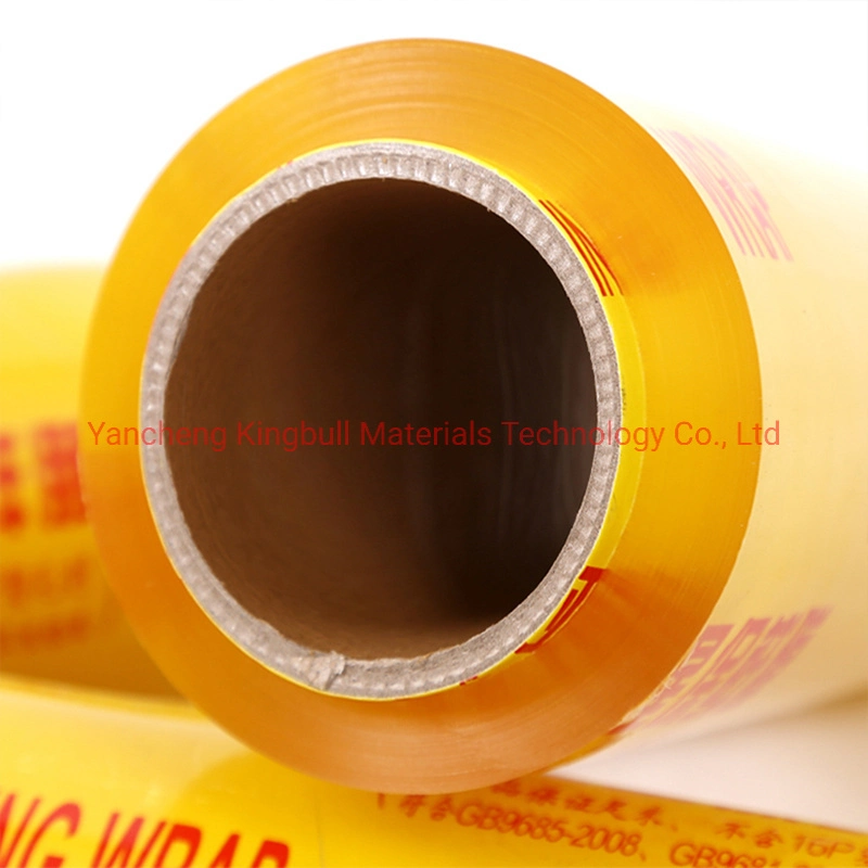 Cheap Price Transparent PVC Cling Film Jumbo Roll Keep Food Fresh Use in School Market Hotel Rewinding Machine