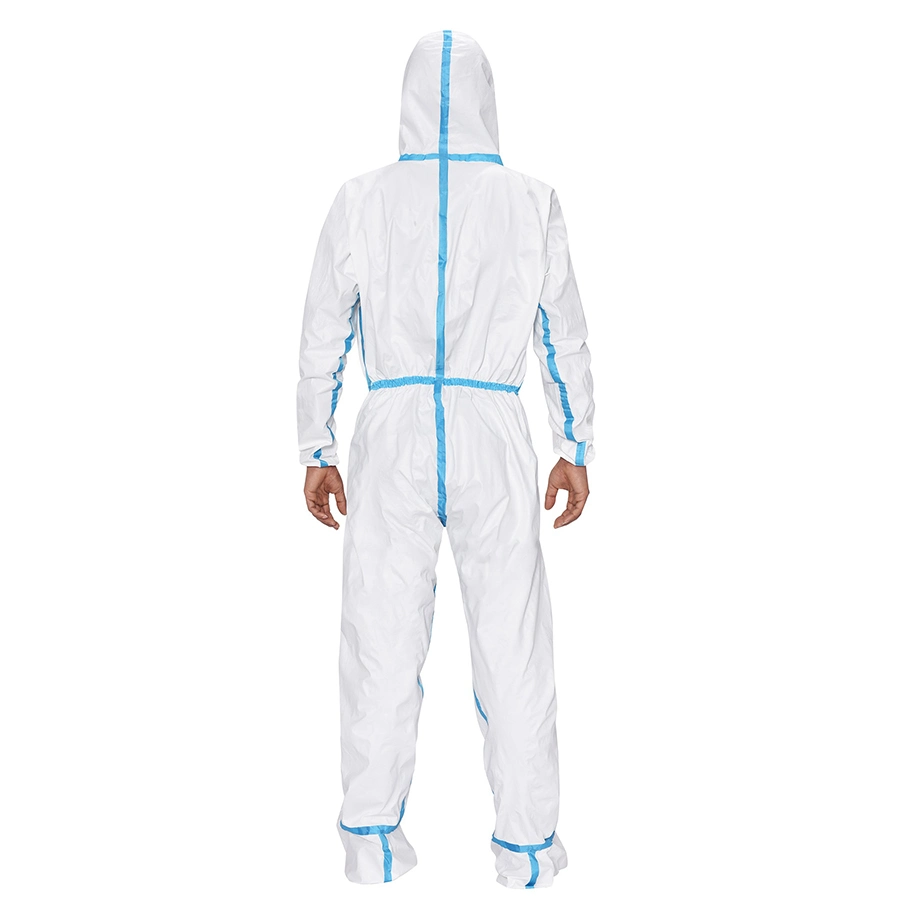 Disposable Protective Clothing High Risk Safety Workwear Chemical Industrial Protective Suits