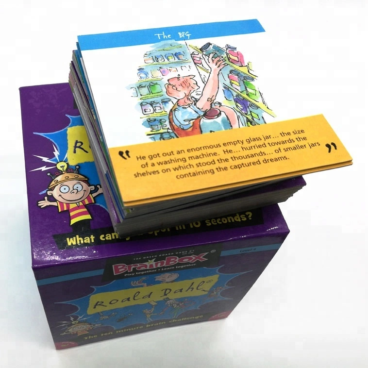 Built-in Magnet Box Packed Memory Kids Game Cards Children Education Cards